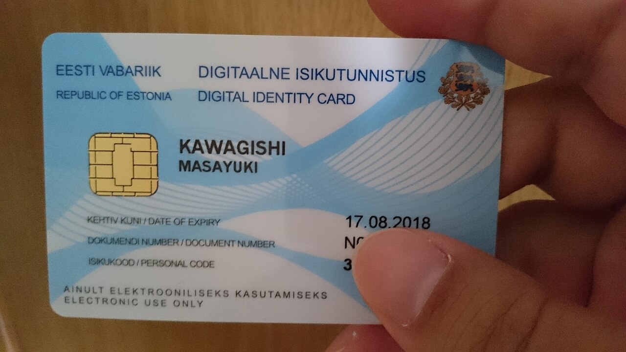 Estonia e-Residency Card