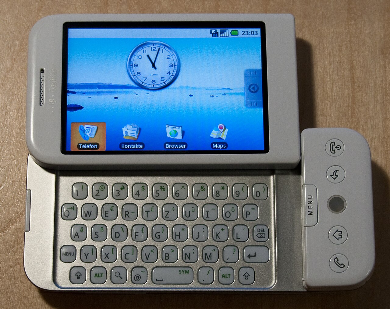 HTC Dream G1 Opened