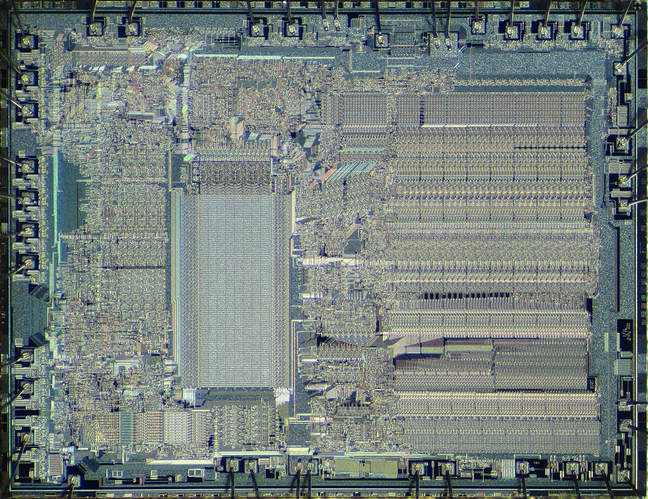 Intel 8087 die