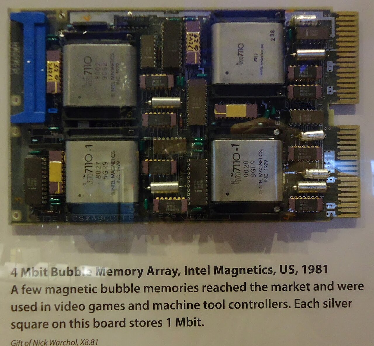Intel Bubble Memory Board CHM