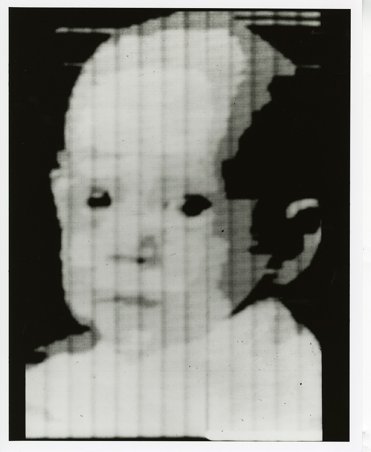 Kirsch First Scanned Image 1957