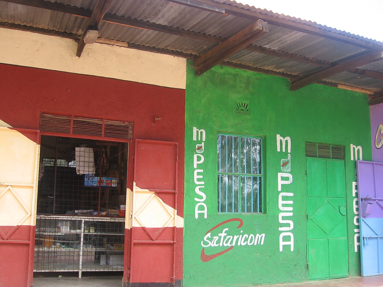 M-Pesa Kiosk Kenya