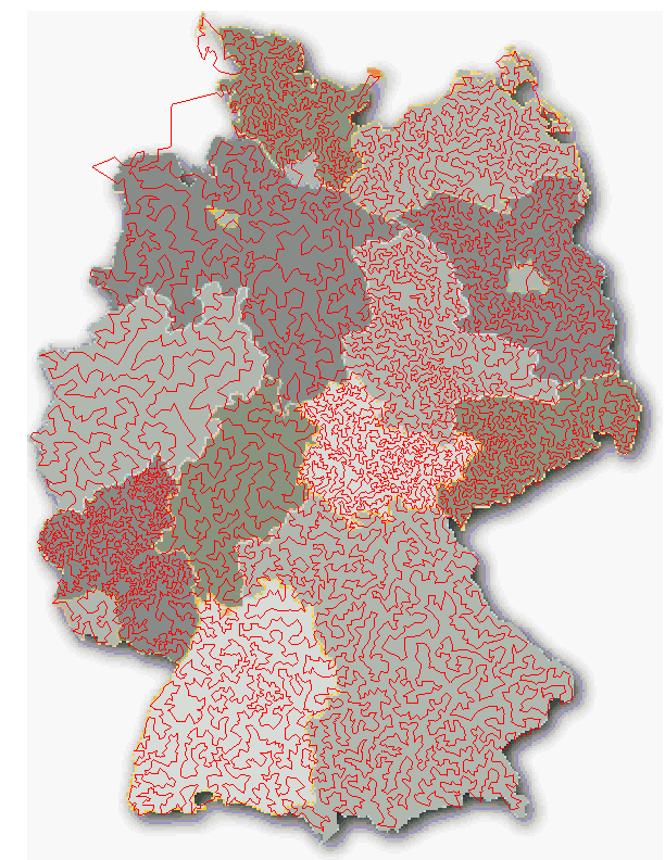 Optimal TSP Tour Germany