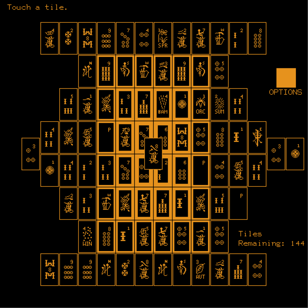 PLATO Game Screen