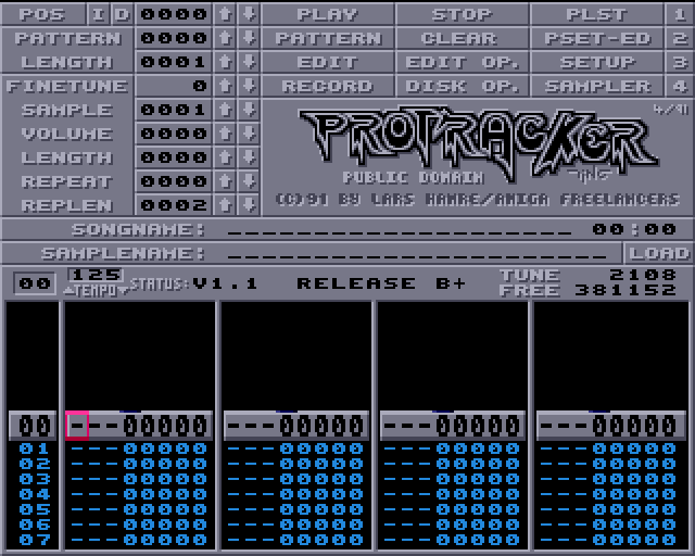 ProTracker Amiga