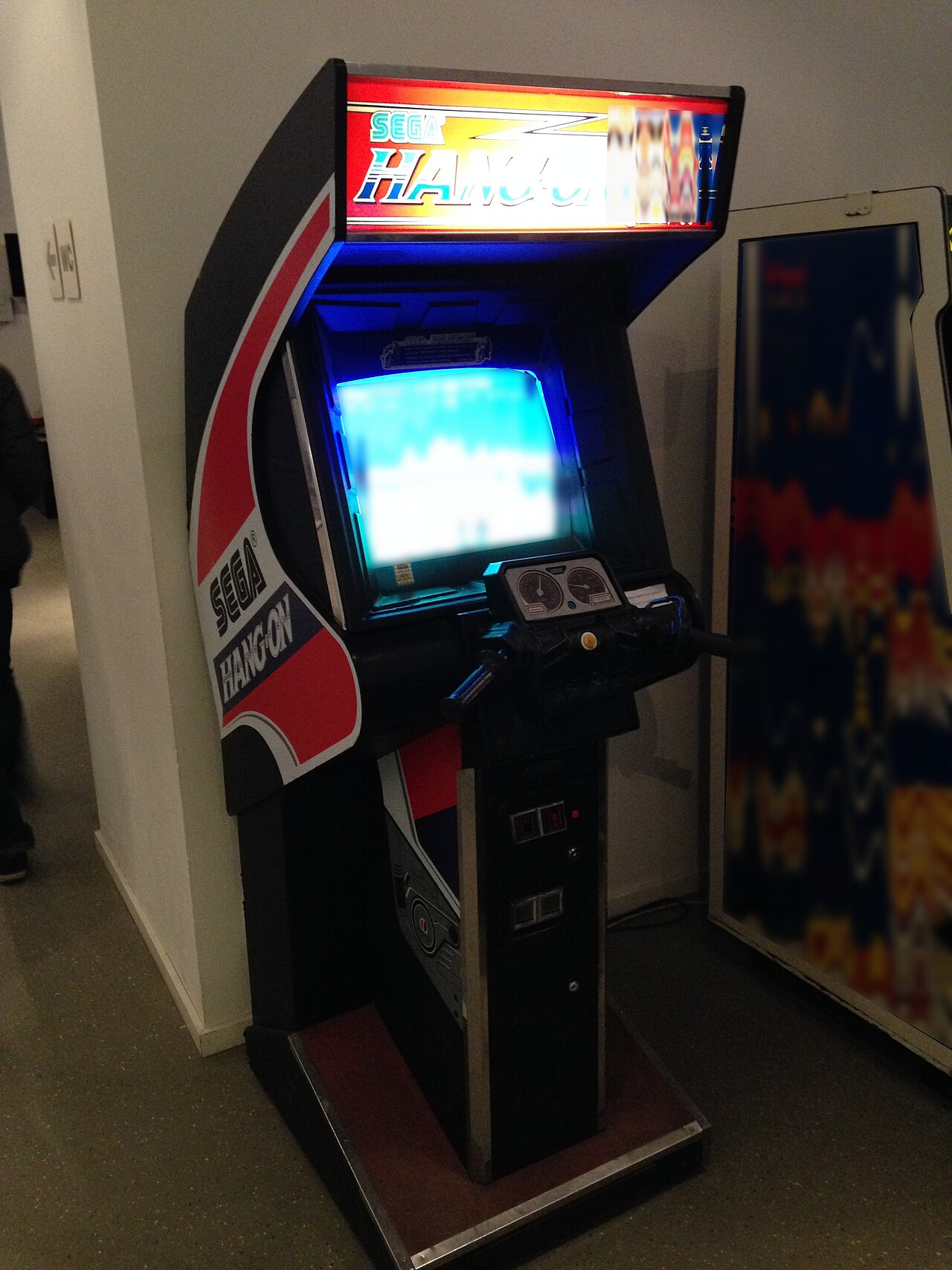 Sega Hang-On Cabinet